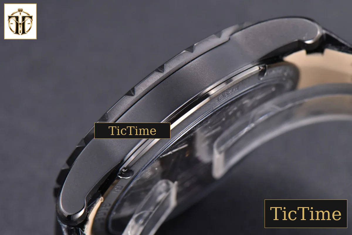 Excalibur Spider 47mm BBRF Skeleton Dial Black Leather Strap Flying Tourbillon Manual Wind — foto 12