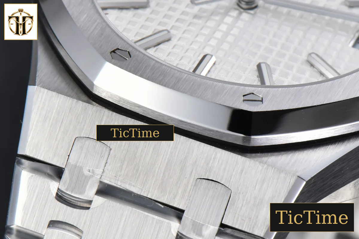 Royal Oak ’50th Anniversary’ 15510 41mm ZF White Dial SS Bracelet SA4302 — foto 11