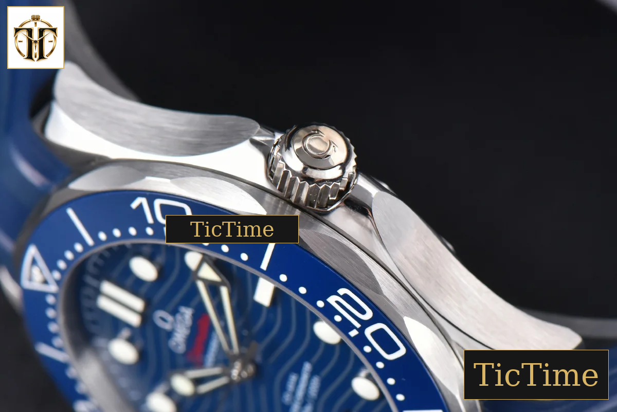 Seamaster Diver 42mm VSF SS 300M Blue Dial Rubber Strap A8800 — foto 11