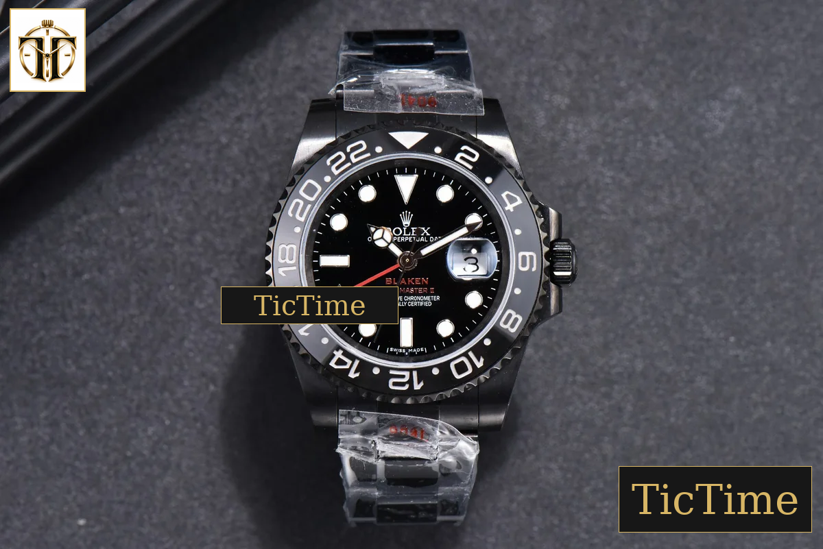 Blaken Submariner LN 116610 IPKF Red Hand PVD Bracelet A2836 — foto 3