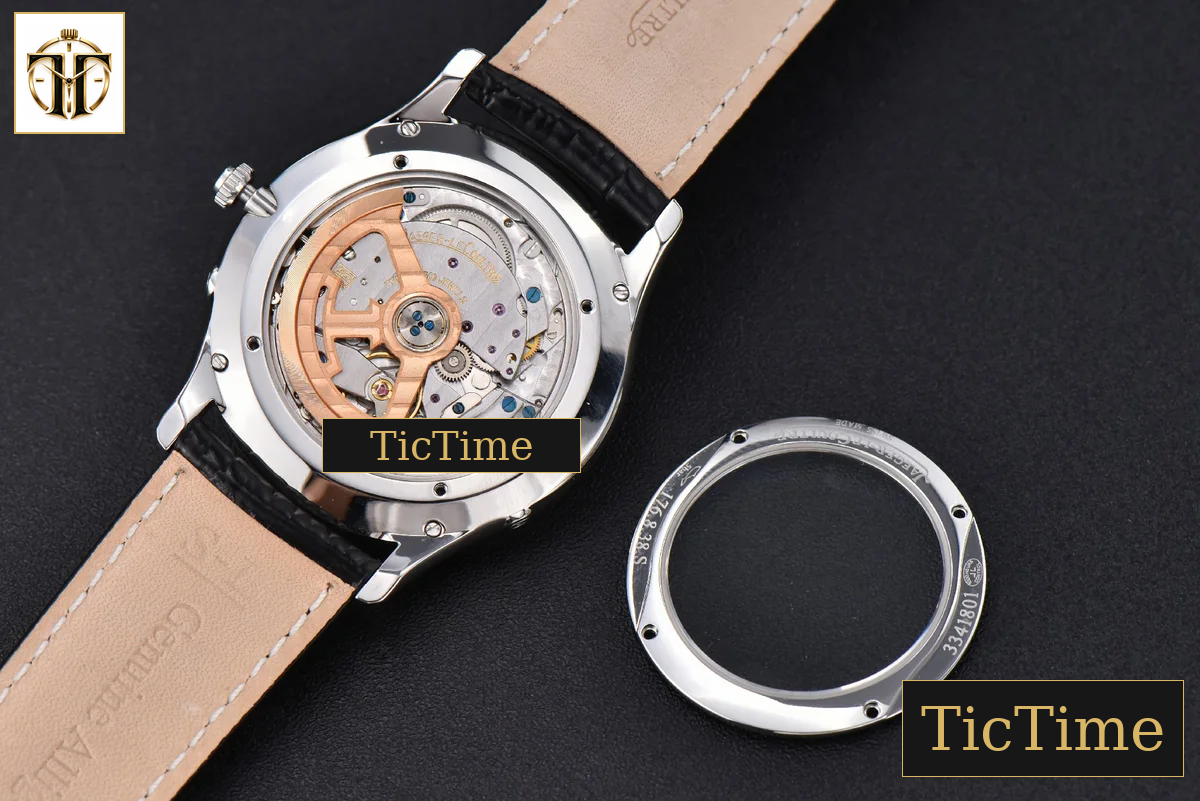 Master Ultra Thin Moon 1368420 39mm YLF SS White Dial Black Leather Strap A925 — foto 21