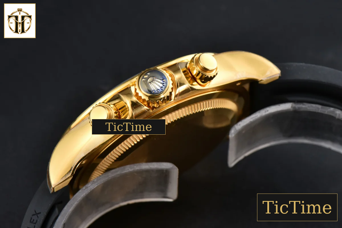 Daytona 904L 126518 40mm VSF YG YG Black Subdial Oysterflex Strap DD4131 — foto 15