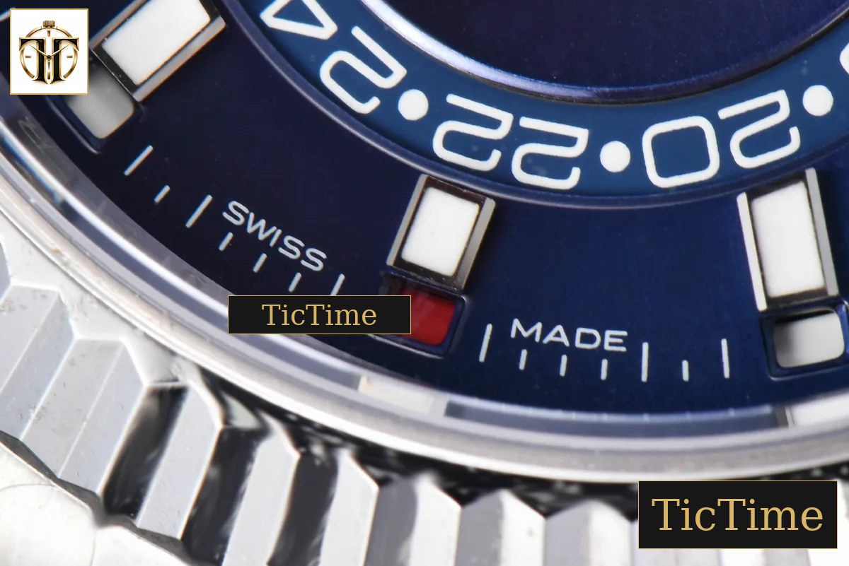 Sky-Dweller 904L 326934 42mm ZF Blue Dial SS Bracelet A2824 — foto 9
