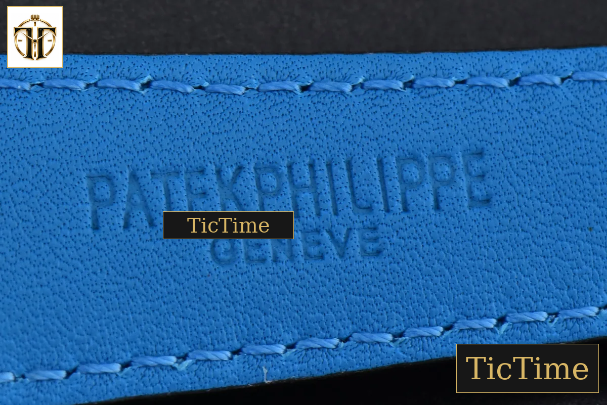Calatrava 6007G 40mm ZF Black Dial Blue Hand Nylon Strap 9015 — foto 29