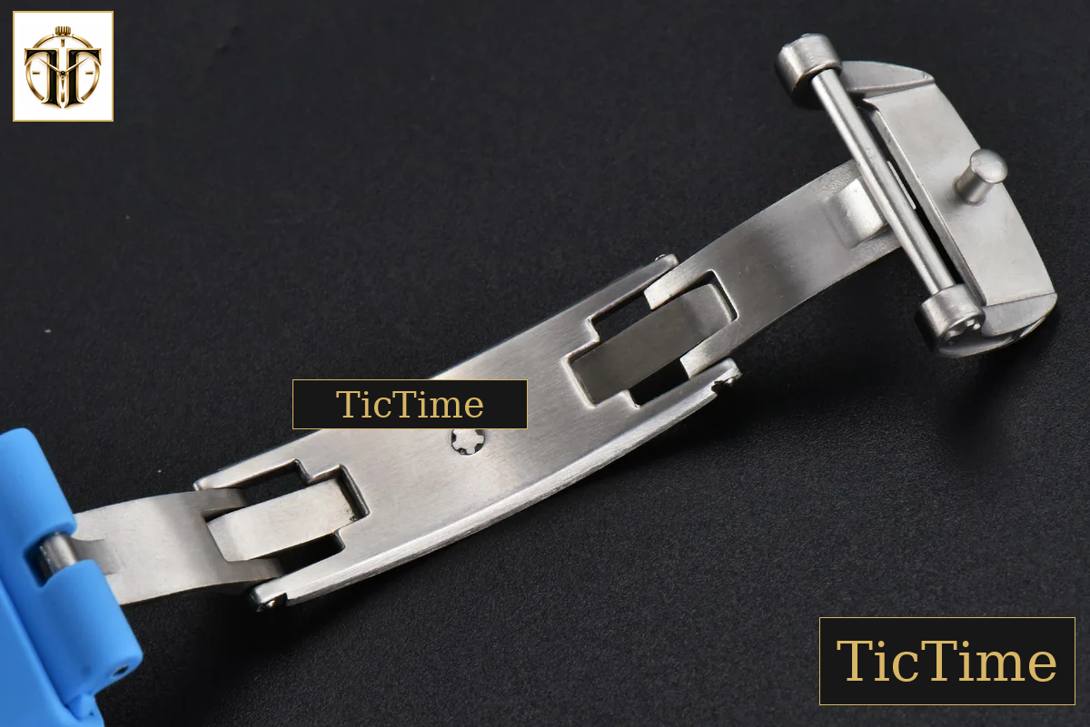 Transparent Case Tourbillon RM053-02 44.5mm JBF Ice Blue Rubber Strap — foto 15