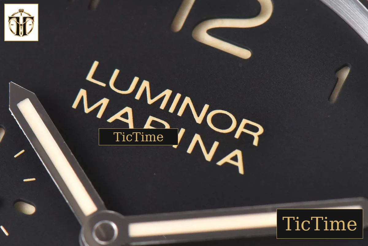 Luminor 1950 PAM320 44mm VSF Black Dial Leather Strap P9000 — foto 5