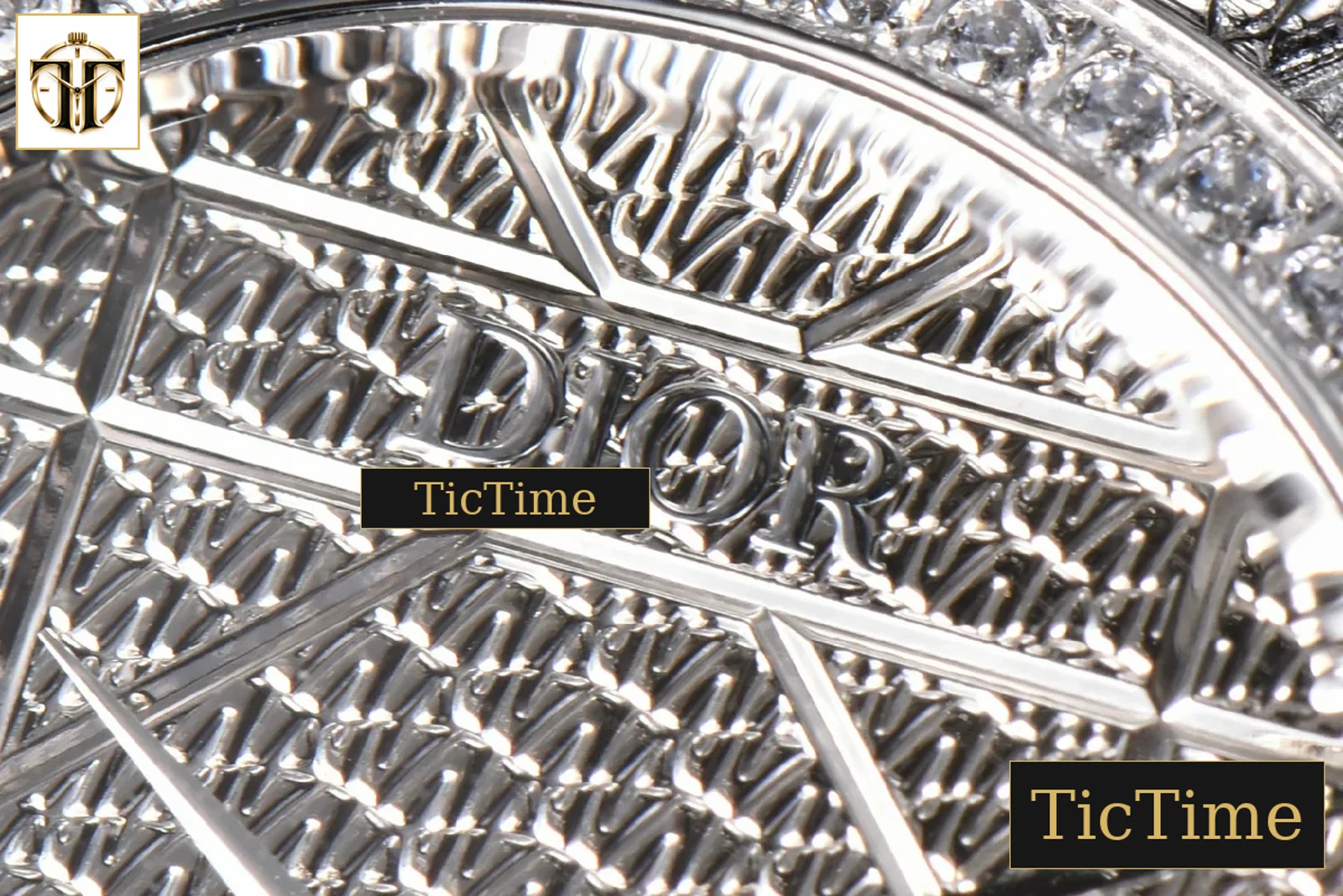 La D My Dior 25mm K11F Diamond Silver Dial Quartz — foto 5