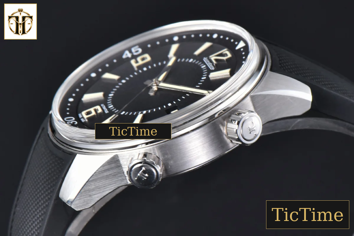 Polaris 42mm CSF Black Dial Black Rubber Strap Mod MY9015 — foto 10