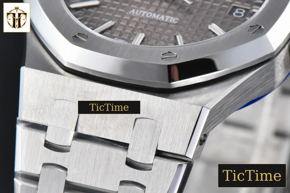 Royal Oak 15450 37mm ZF Gray Textured Dial SS Bracelet SA3120 — foto 10