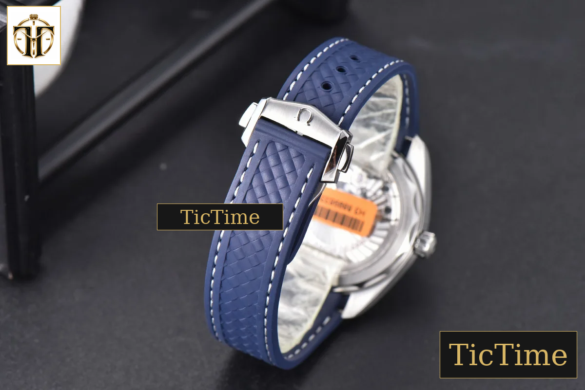 Aqua Terra 150M Seamaster 41mm VSF Gray Dial Blue Hands Blue Rubber Strap A8900 — foto 23