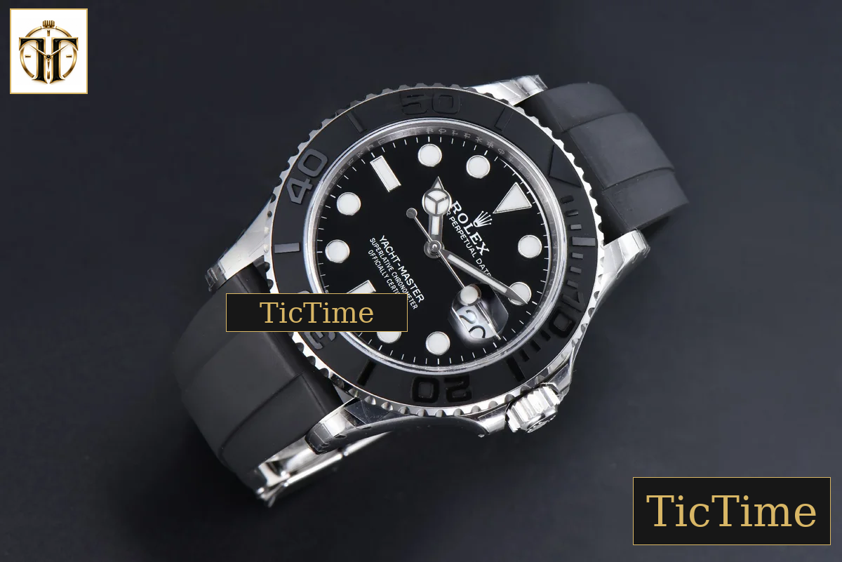 Yacht-Master 904L 226659 42mm VSF Ceramic Black Dial Oysterflex Strap (Tungsten V3) VS3235 — foto 3