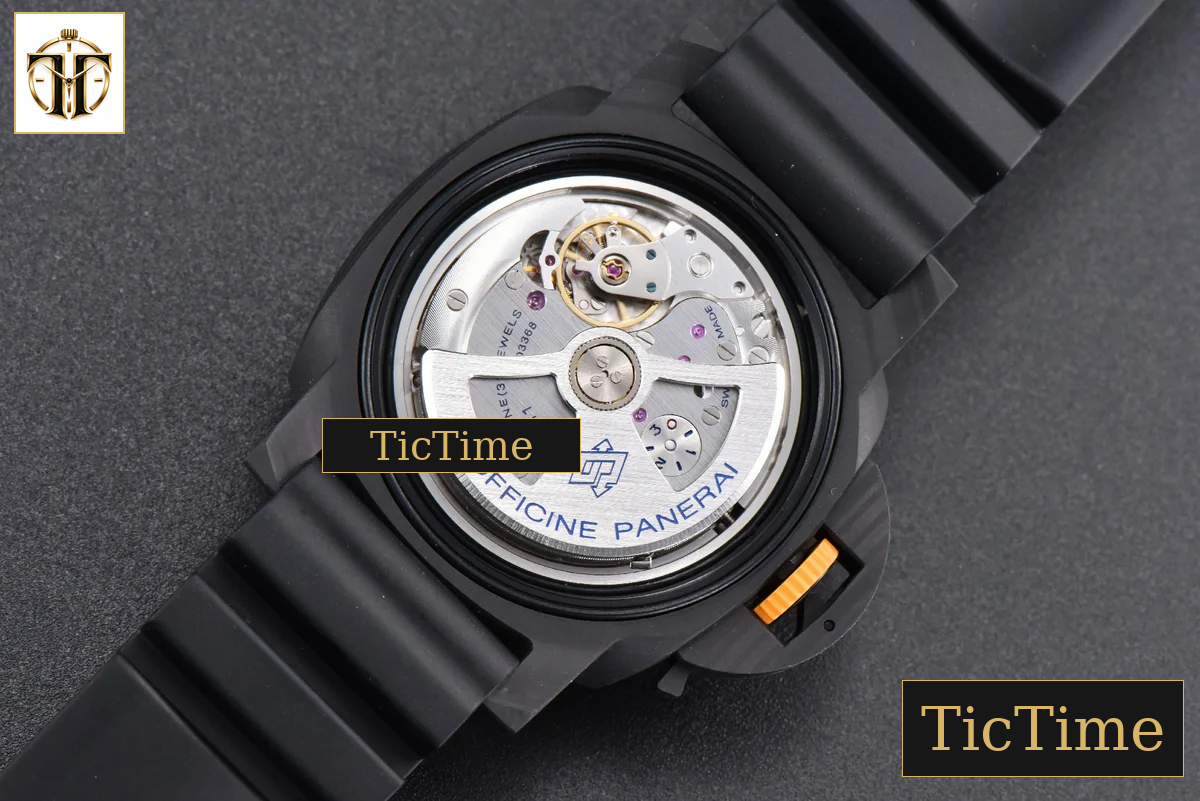 Submersible GMT Carbotech PAM 1324 44mm VSF Black Dial Rubber Strap P900 — foto 21