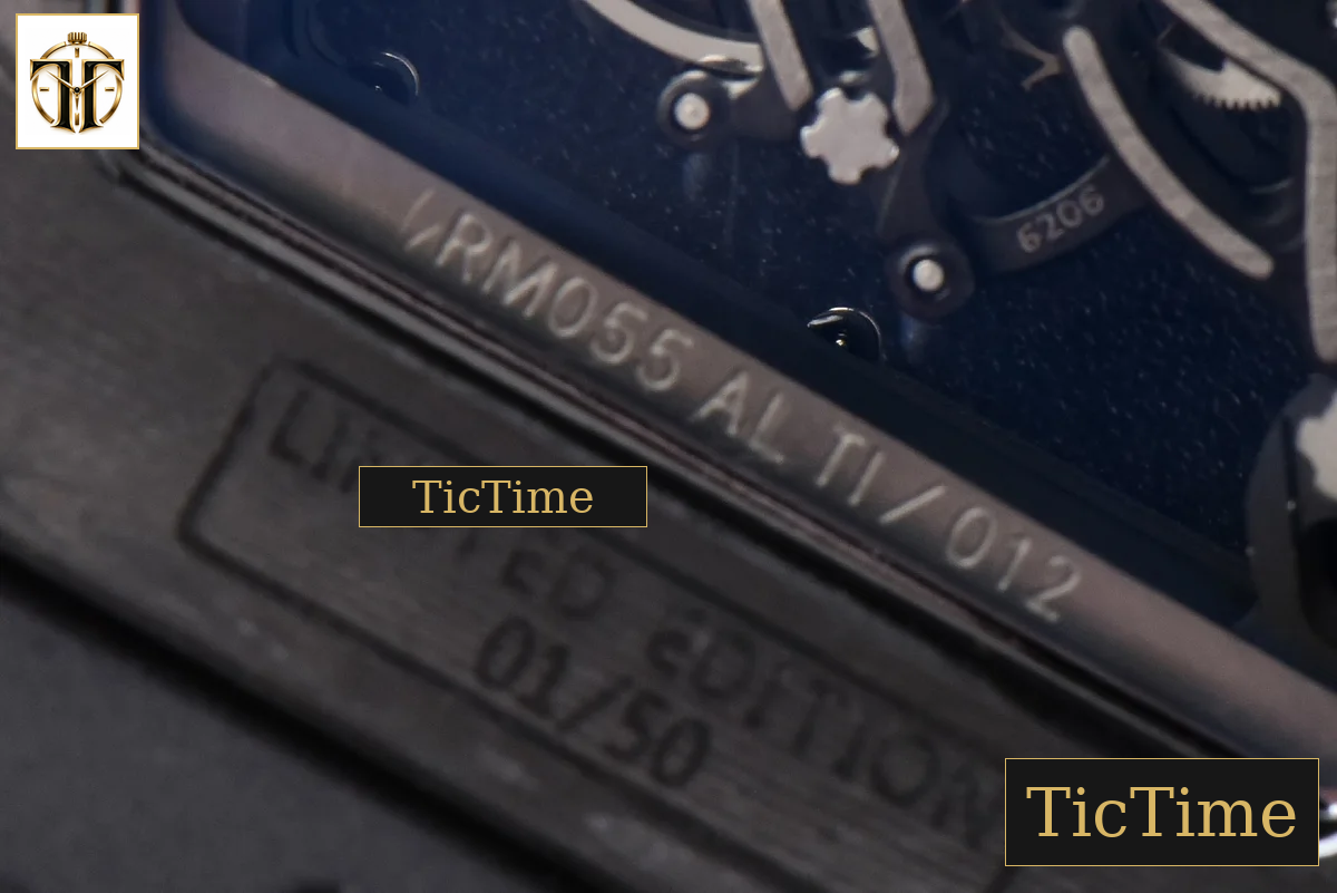 NTPT RM055 42mm RMF White Skeleton Dial Black Rubber Strap RMUL2 — foto 27