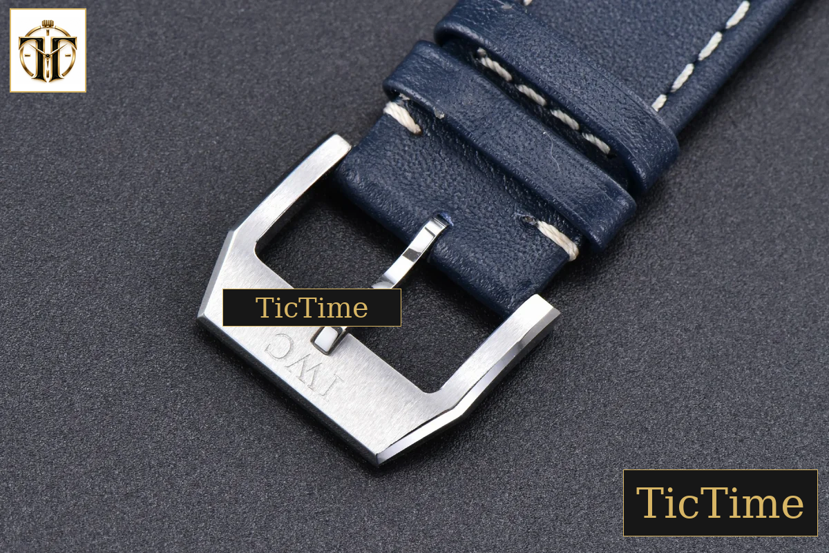 Mark XX IWC328203 40mm GSF Blue Dial Blue Leather Strap A2892 — foto 30