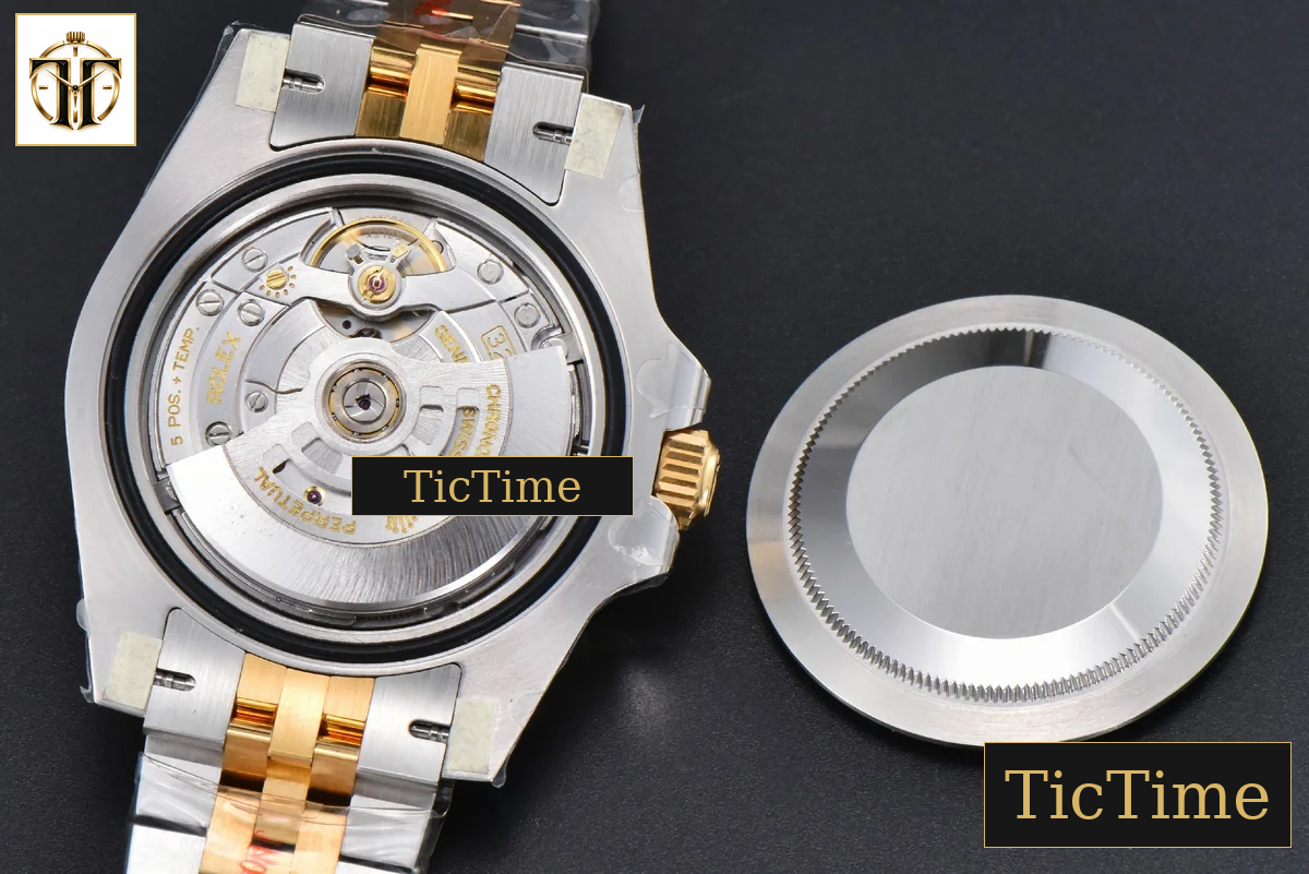 GMT Master II 126713 40mm Clean Factory YG/SS Black/Gray Bezel Black Dial Jubilee Bracelet DD3285 — foto 21