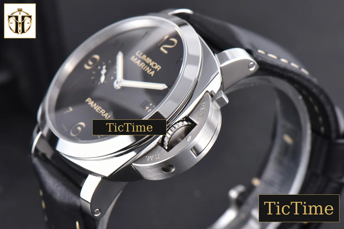 Luminor 1950 PAM320 44mm VSF Black Dial Leather Strap P9000 — foto 10