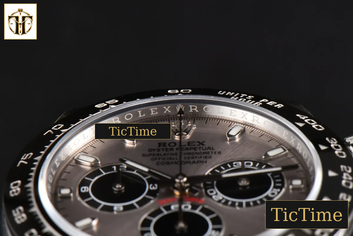 Daytona 116519 Clean Factory Ceramic Grey Dial Oysterflex Strap SA4130 — foto 13