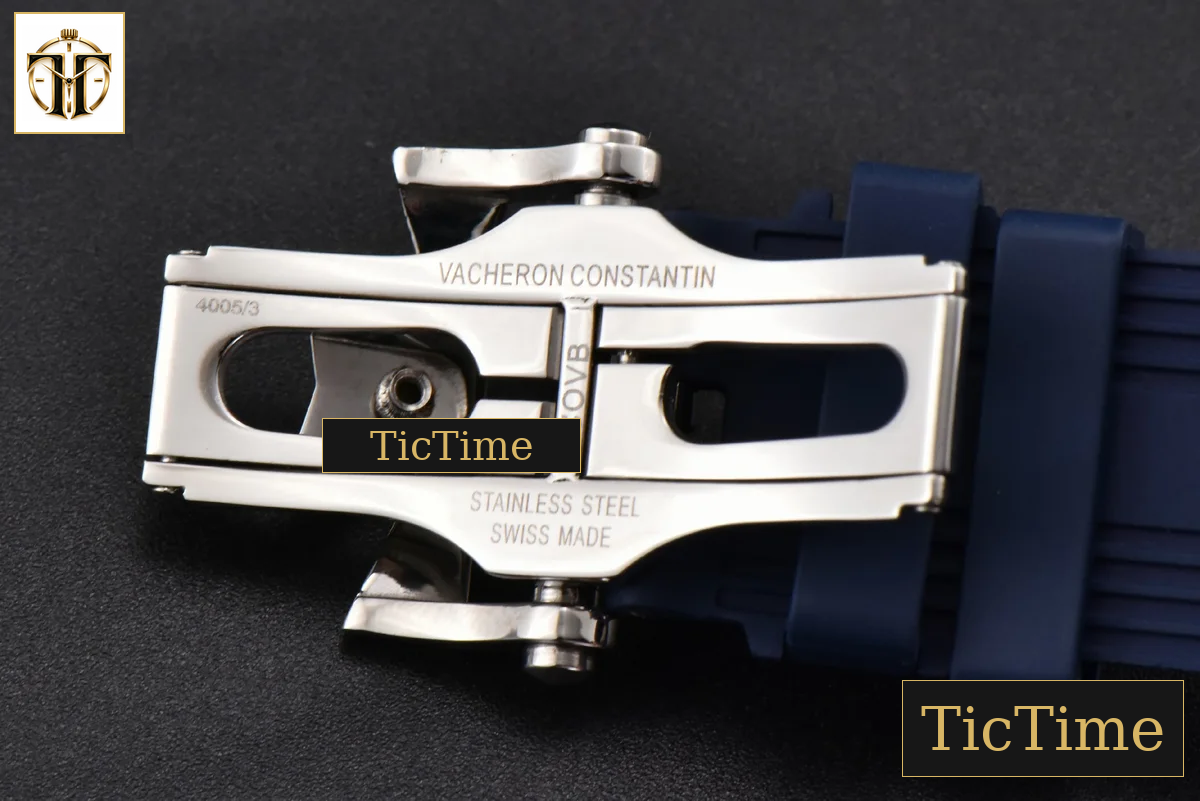 Overseas Tourbillon 6000V 42.5mm BBRF Blue Dial Blue Rubber Strap Tourb — foto 32