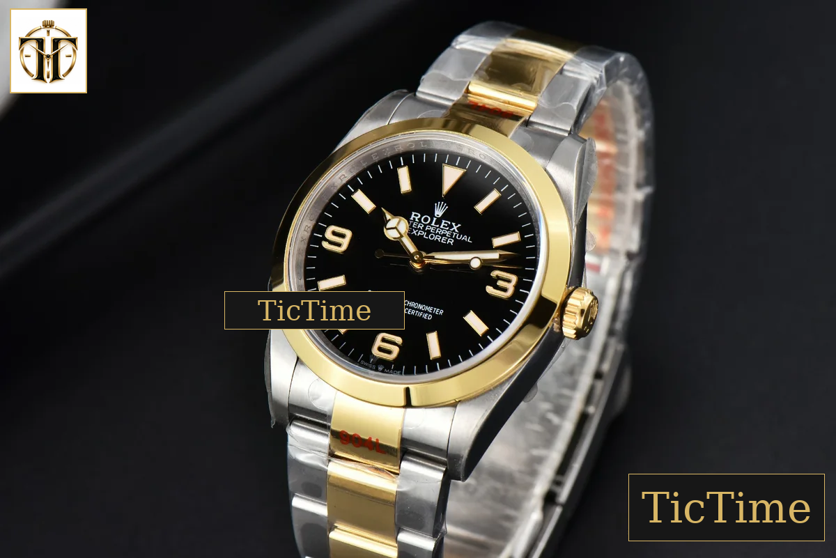 Explorer I 124273 36mm EWF YG/SS Black Dial YG/SS Bracelet A3230 — foto 5