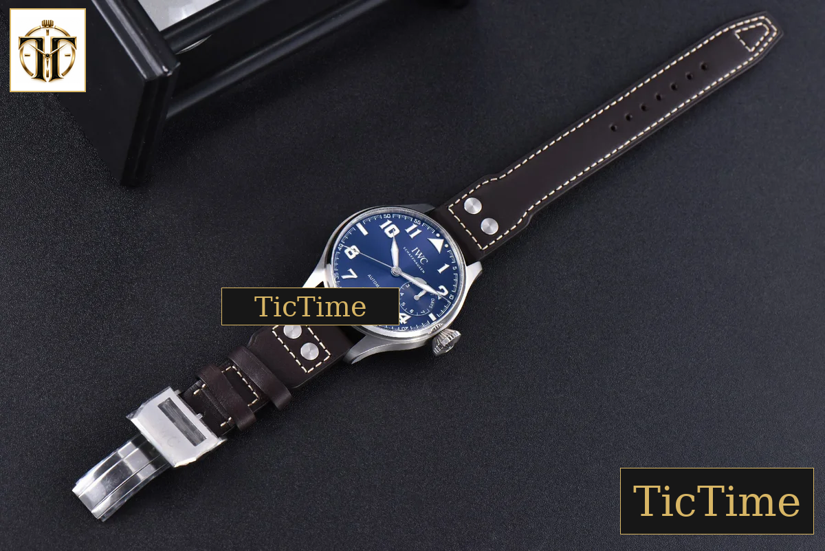 Big Pilot Rodeo Drive IW501002 46mm ZF Blue Dial Leather Strap V2 A51111 — foto 30