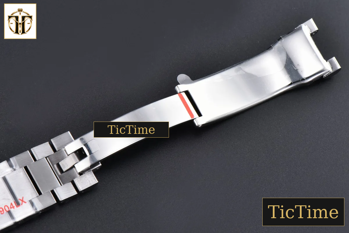 DayDate 36mm GMF SS Diamond Bezel White Dial Roman Marker President Bracelet (Tungsten) A2836 — foto 36