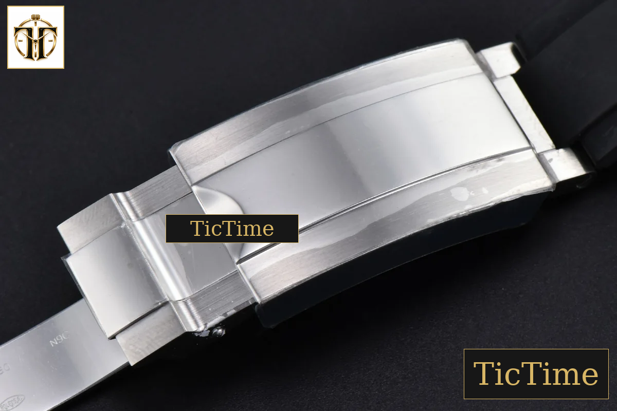 Daytona 126519 40mm BPF SS Black Dial Sliver Subdial Black Oysterflex Strap SH4131 — foto 35