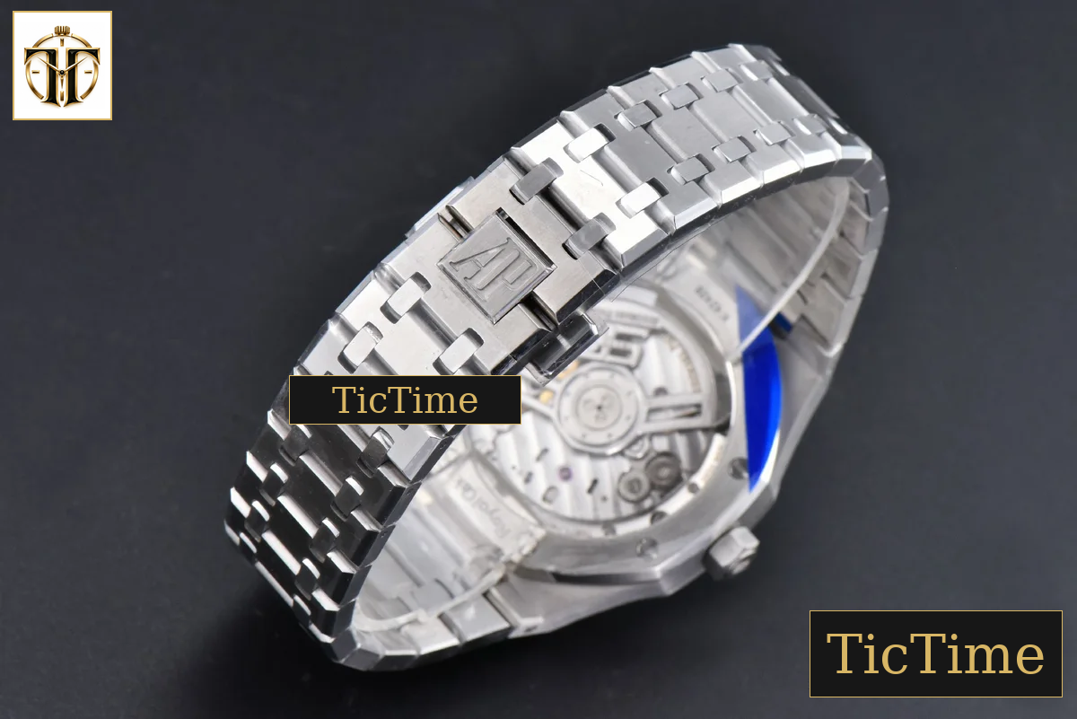 Royal Oak “50th Anniversary” 15510 41mm APSF SS Gray Dial SS Bracelet V2 Free Sprung SA4302 — foto 32