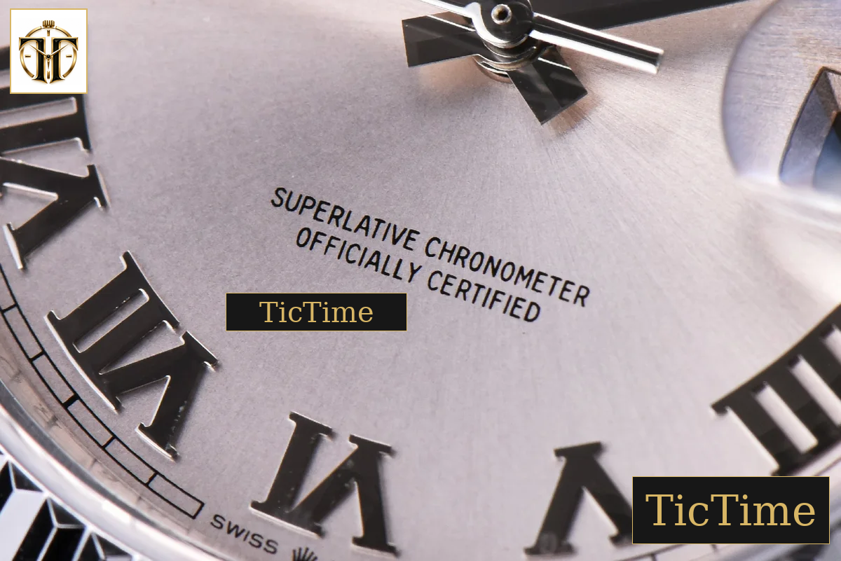 Datejust 41mm GMF SS Silver Dial Roma Marker Fluted Bezel Jubille Bracelet VR3235 — foto 6