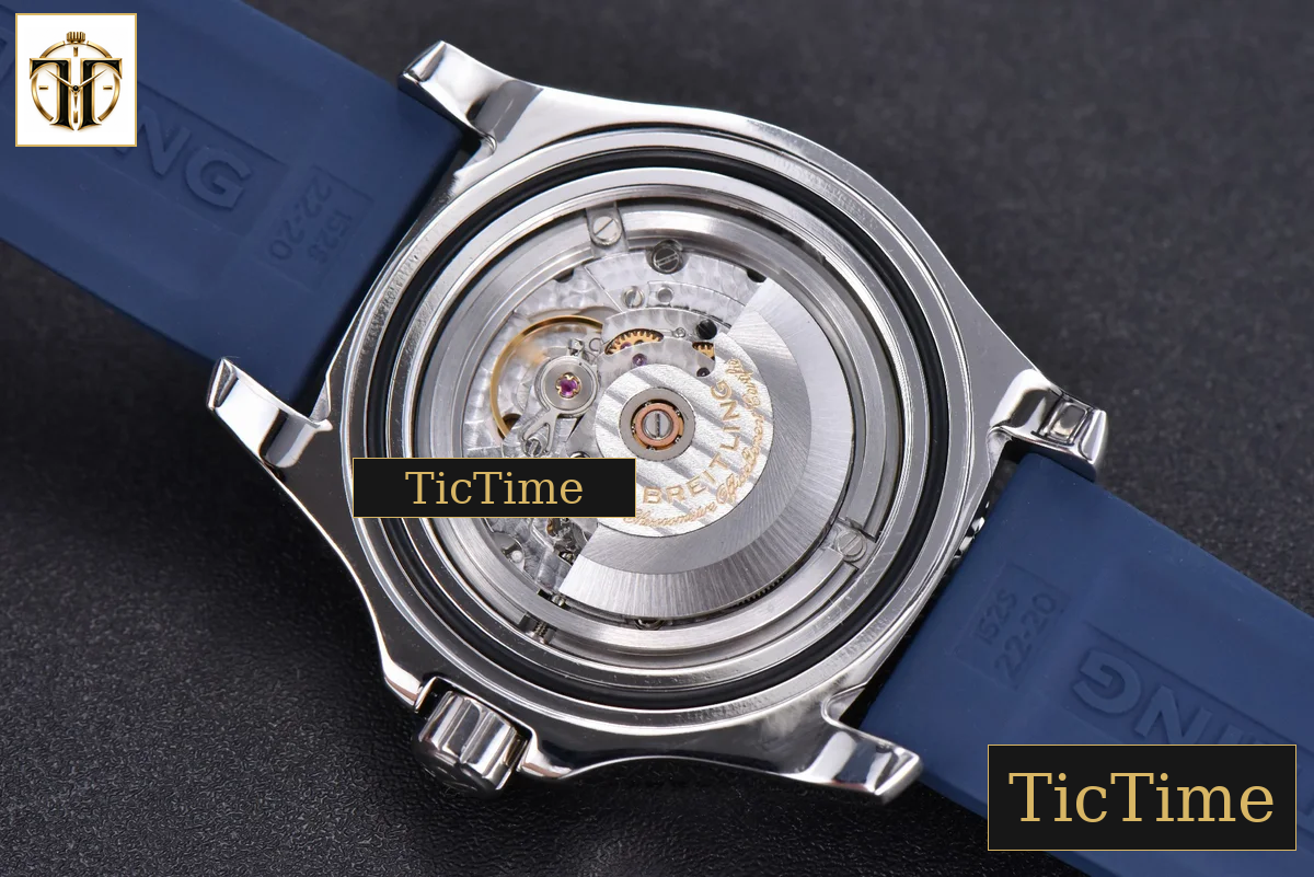 Superocean Automatic 44mm TF Blue Dial Blue Rubber Strap A2824 — foto 14