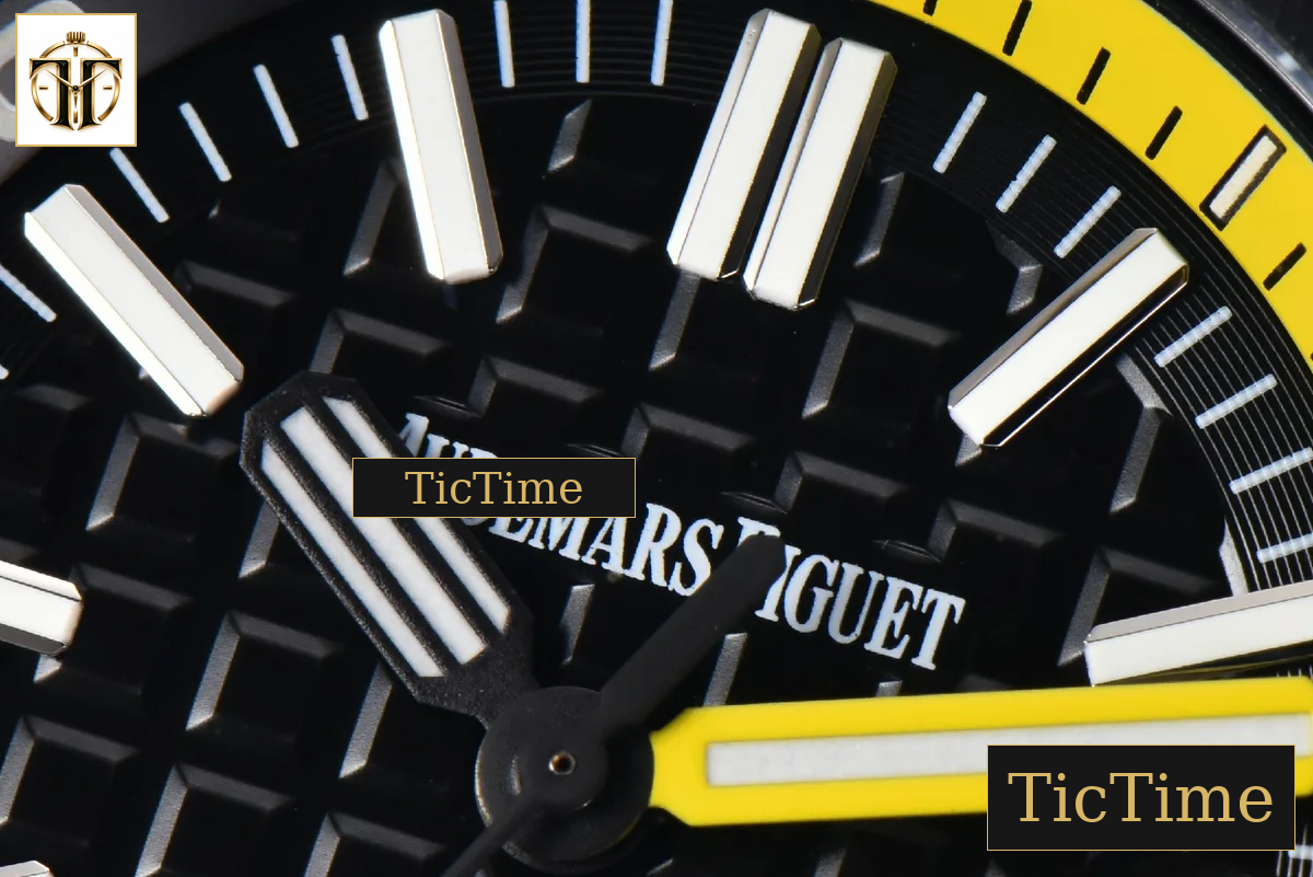 Royal Oak Offshore Diver 42mm IPF Black/Yellow Dial Yellow Rubber Strap MY9015 — foto 5