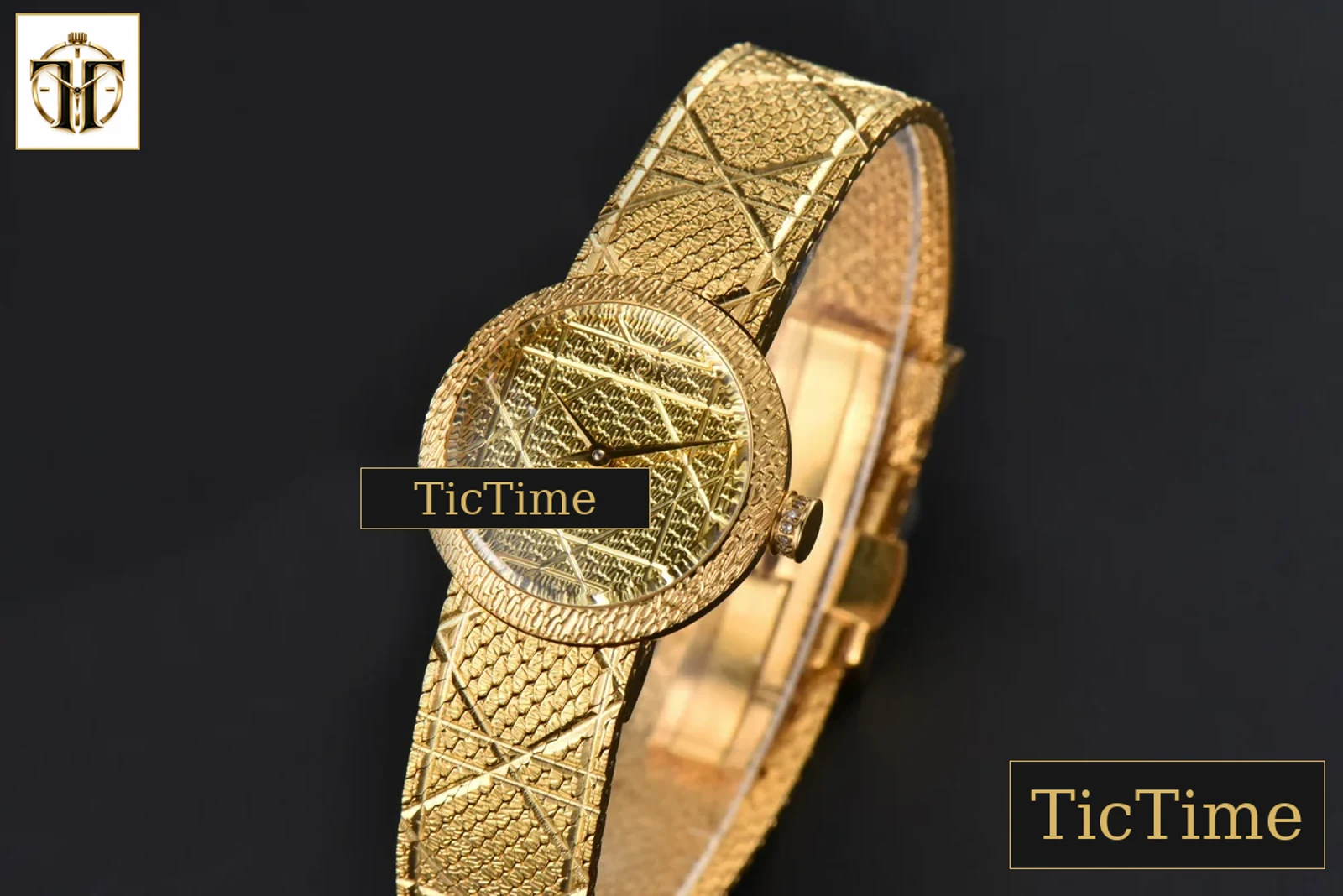 La D My Dior 25mm K11F Gold Dial Quartz — foto 4