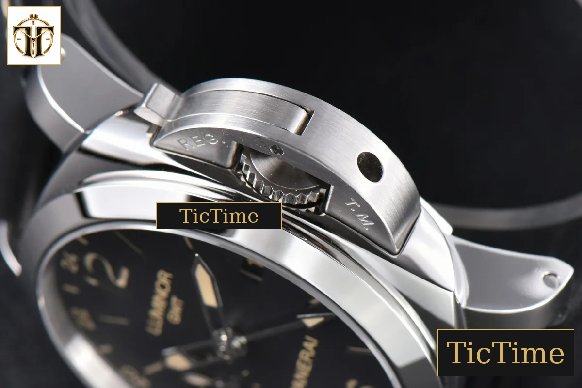 “Q” Luminor GMT PAM531 44mm VSF Black Dial Leather Strap P9003 — foto 12