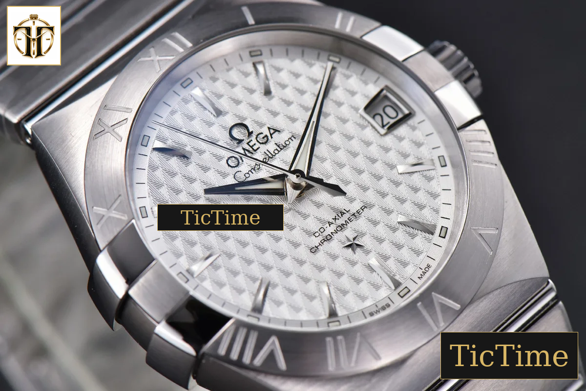 Constellation 38mm VSF White Textured Dial SS Bracelet A8500 — foto 10