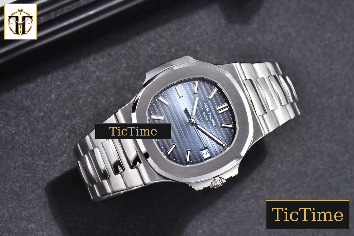 Nautilus 5711 40mm 3KF Blue Dial SS Bracelet V3 A324 — foto 4
