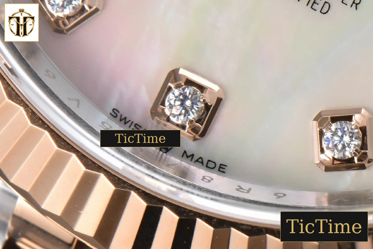 DateJust 126331 41mm Clean Factory RG/SS MOP Dial Jubilee Bracelet VR3235 — foto 9