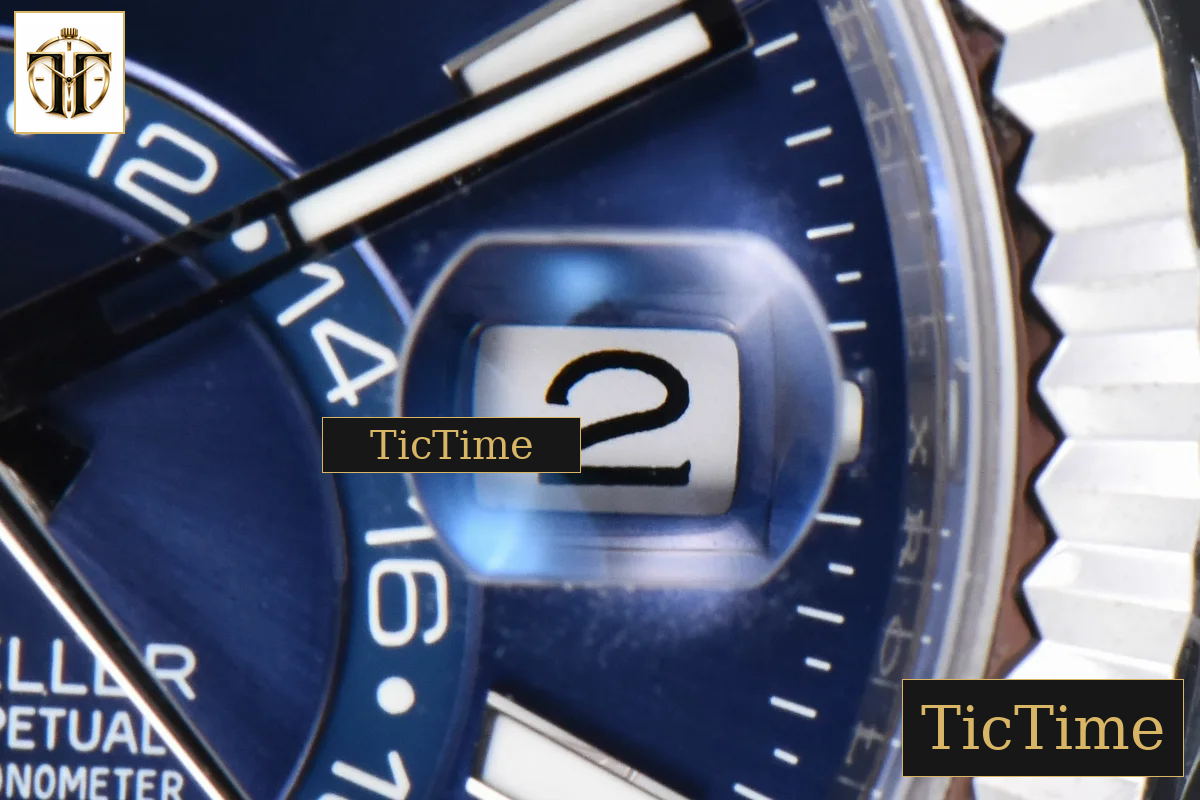 Sky-Dweller 904L 326934 42mm ZF Blue Dial SS Bracelet A2824 — foto 10