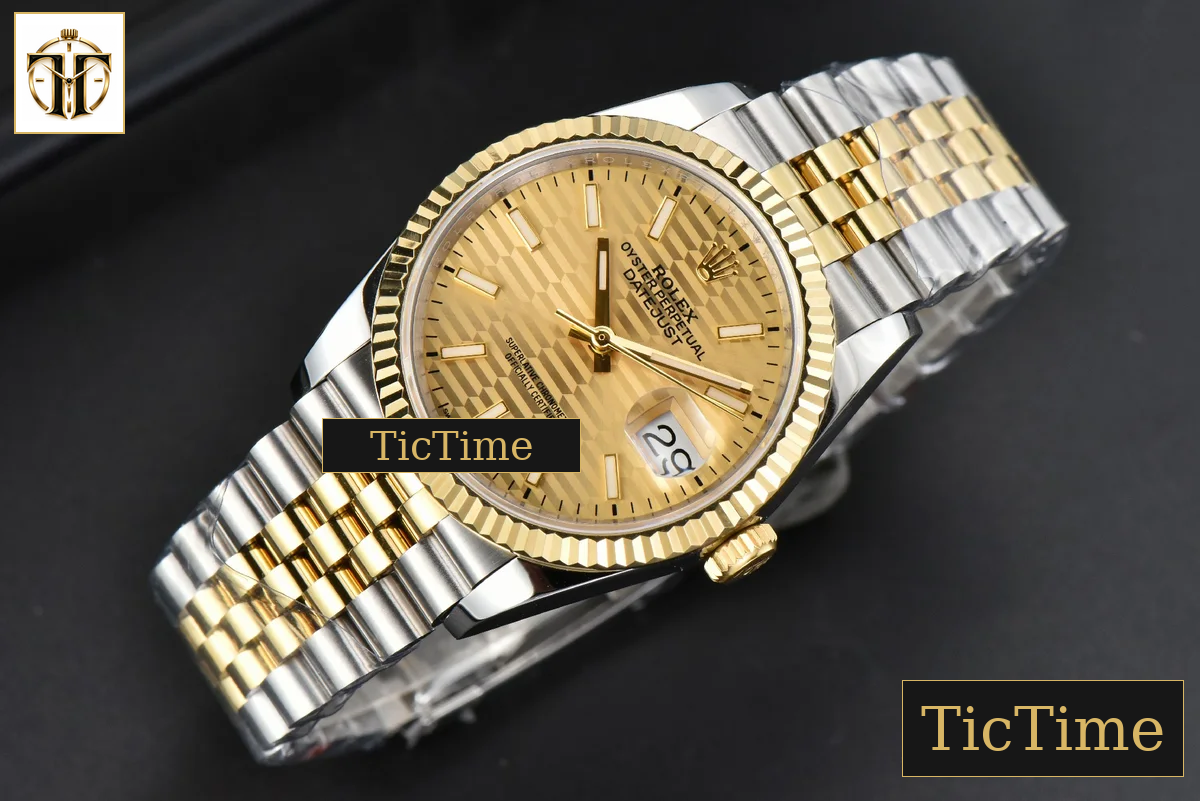 DateJust 36mm BPF YG/SS YG Motif Dial Jubilee Bracelet A2824 — foto 15