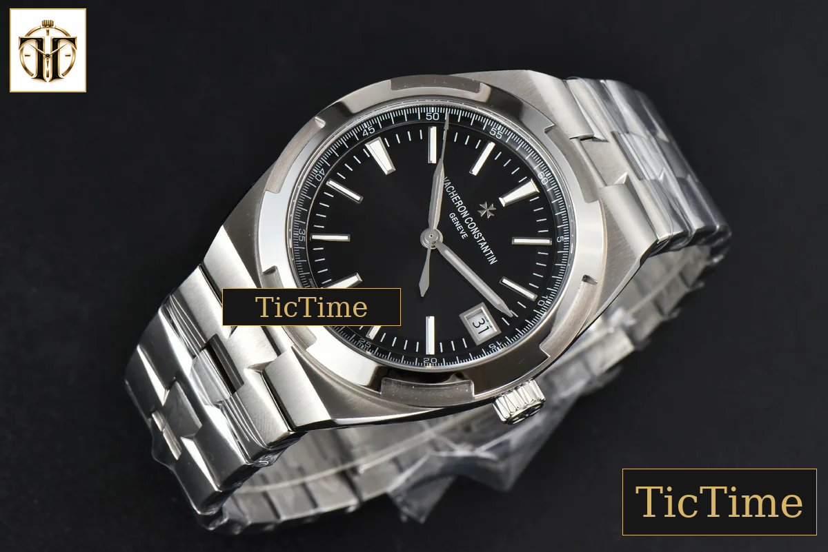 Overseas 4500V 41mm ZF Black Dial SS Bracelet A5100 — foto 11