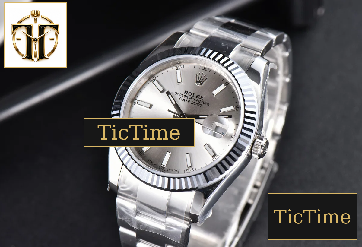 DateJust Fluted Bezel 126334 41mm VSF Silver Dial Oyster Bracelet VS3235 — foto 19