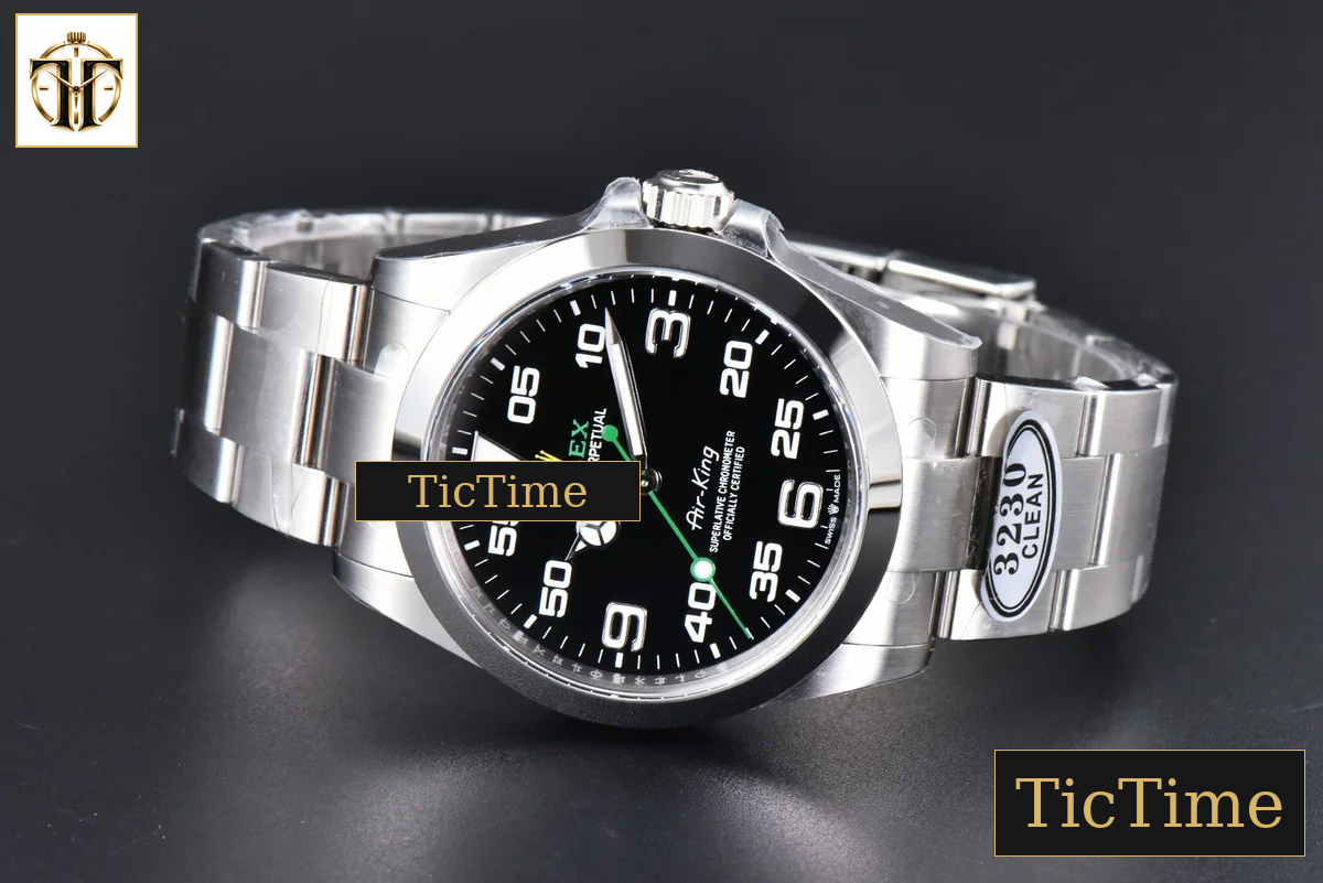 Air 904L Clean 126900 40mm King Factory Black Dial SS Bracelet VR3230 — foto 15