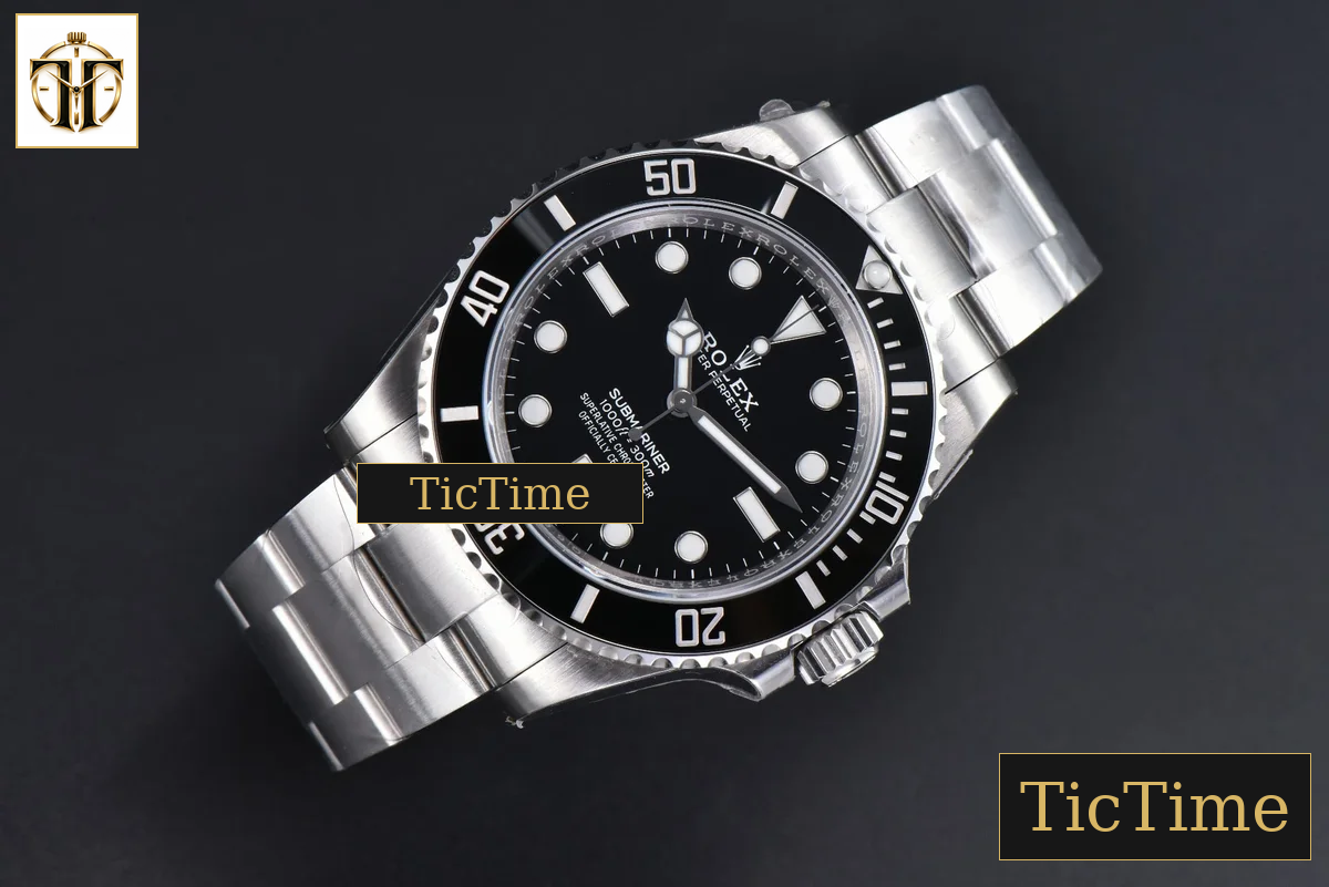Submariner No Date 904L 124060 41mm VSF Black Dial VS3230 — foto 4