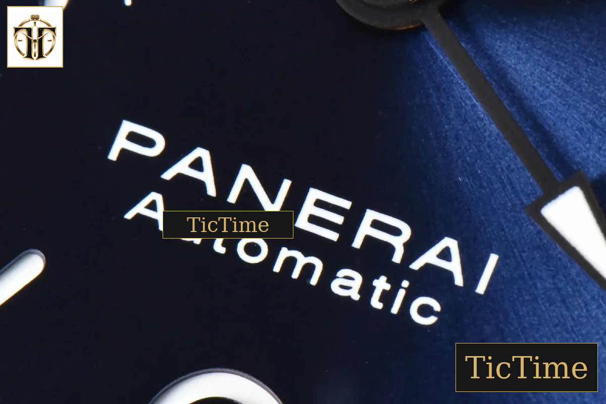 Luminor GMT PAM1279 42mm VSF Titanium Blue Dial Dark Blue Leather Strap P9011 — foto 7