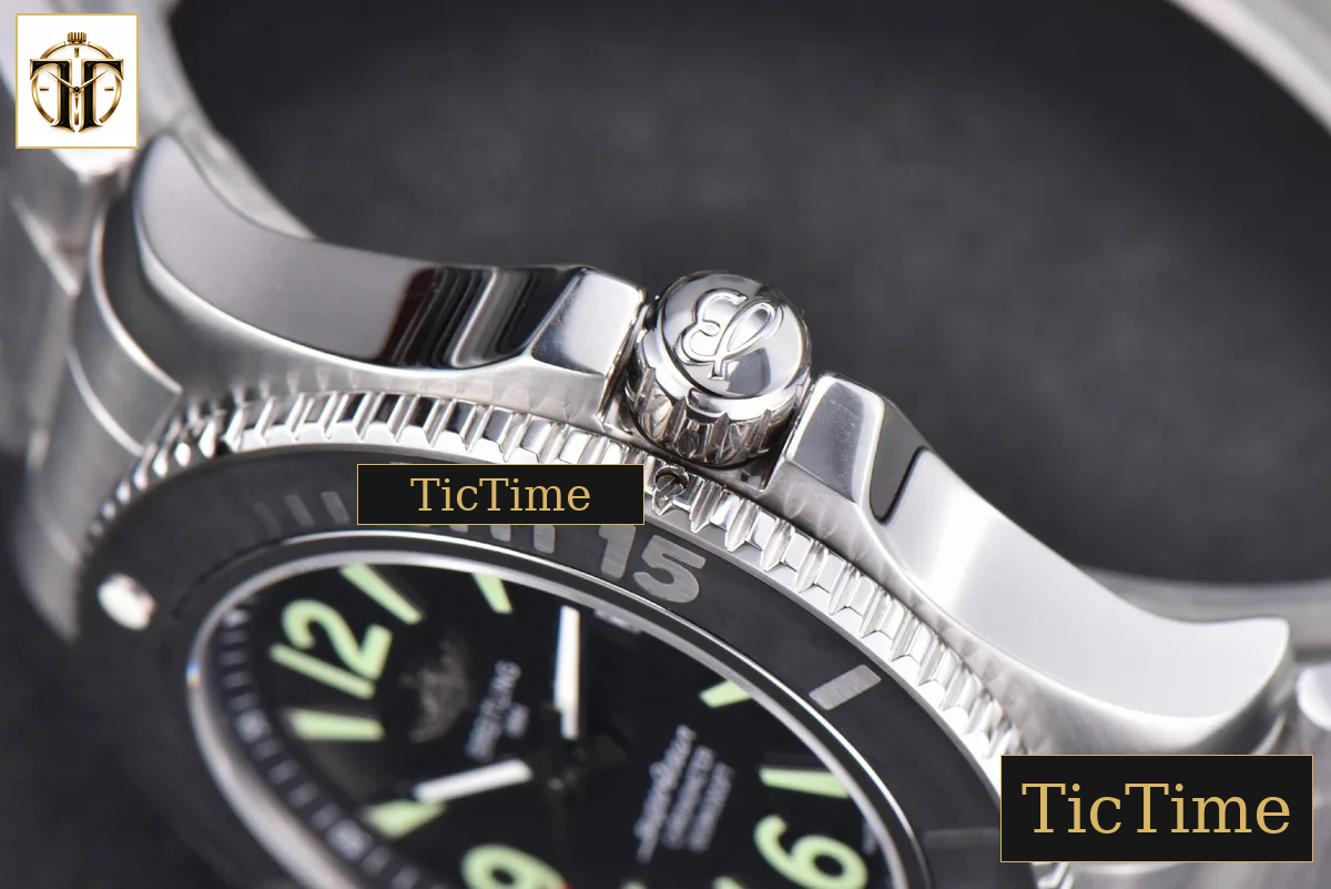 Superocean Automatic 44mm TF Black Dial SS Bracelet A2824 — foto 12