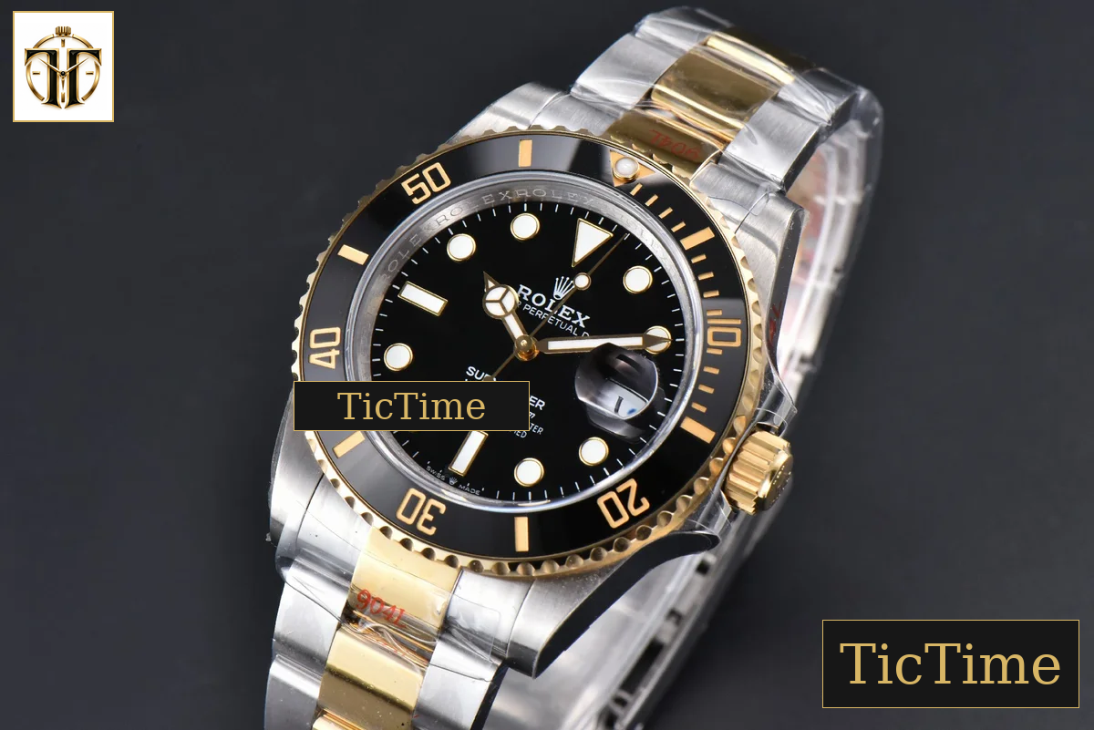 Submariner LN 126613 41mm GMF YG/SS Black Dial SS Bracelet VR3235 — foto 5