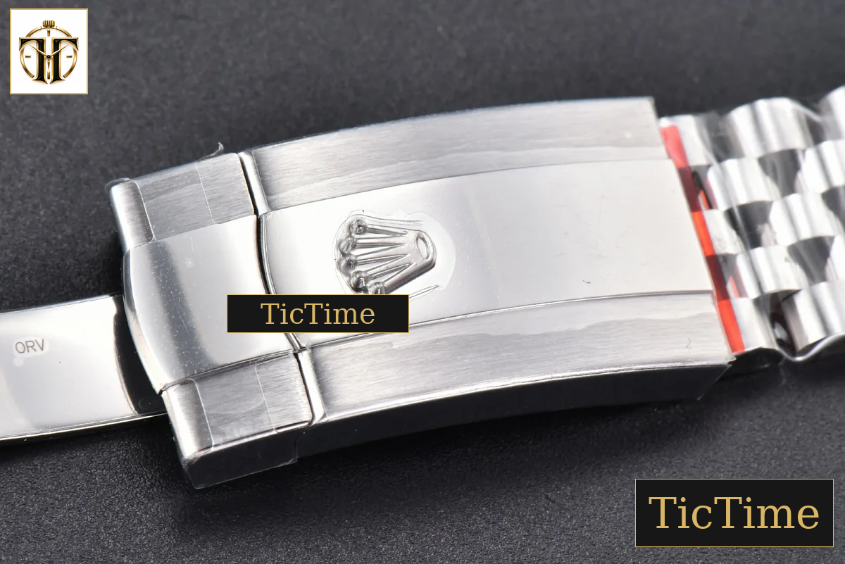 DateJust 904L 126334 41mm CF Black Dial Diamond Marker Jubilee Bracelet VR3235 — foto 28