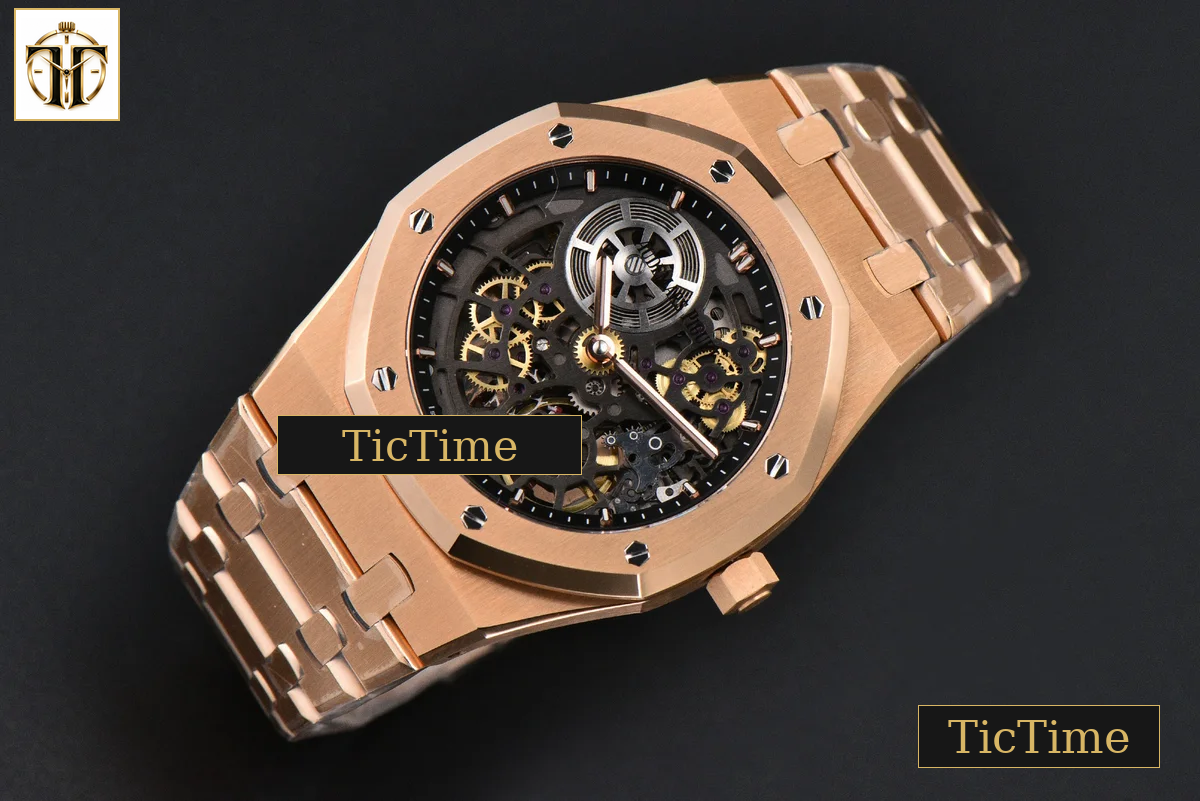 Royal Oak 16204 39mm ZF RG Skeleton Dial RG Bracelet A7124 — foto 3