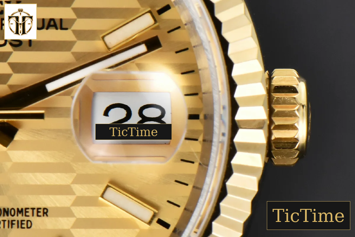 DateJust 36mm BPF YG/SS YG Motif Dial Oyster Bracelet A2824 — foto 9