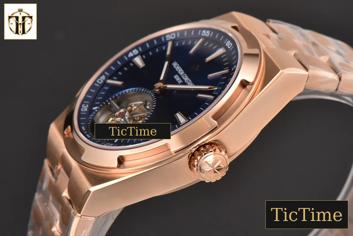 Overseas Tourbillon 6000V 42.5mm BBRF RG Blue Dial RG Bracelet Tourb — foto 11