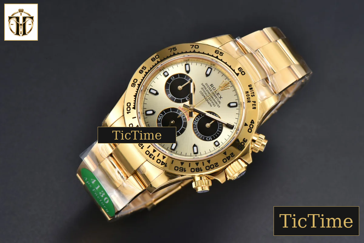 Daytona 116508 APSF YG YG Dial Lume Marker YG Bracelet SH4130 — foto 4