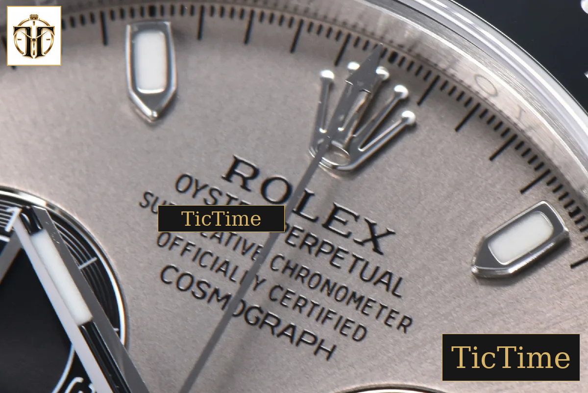 Daytona 904L 116519 40mm VSF Gray Black Subdial Oysterflex Strap DD4130 — foto 5